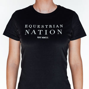 equestrian nation apparel base layer t shirt riding technical clothing horse dressage show jumping eventing 