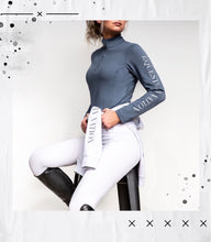 Load image into Gallery viewer, equestrian nation apparel base layer t shirt riding technical clothing horse dressage show jumping eventing 
